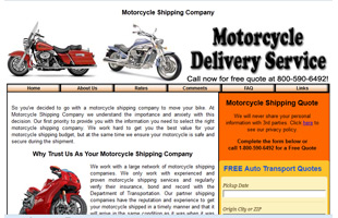 Motorcycle Shipping Company